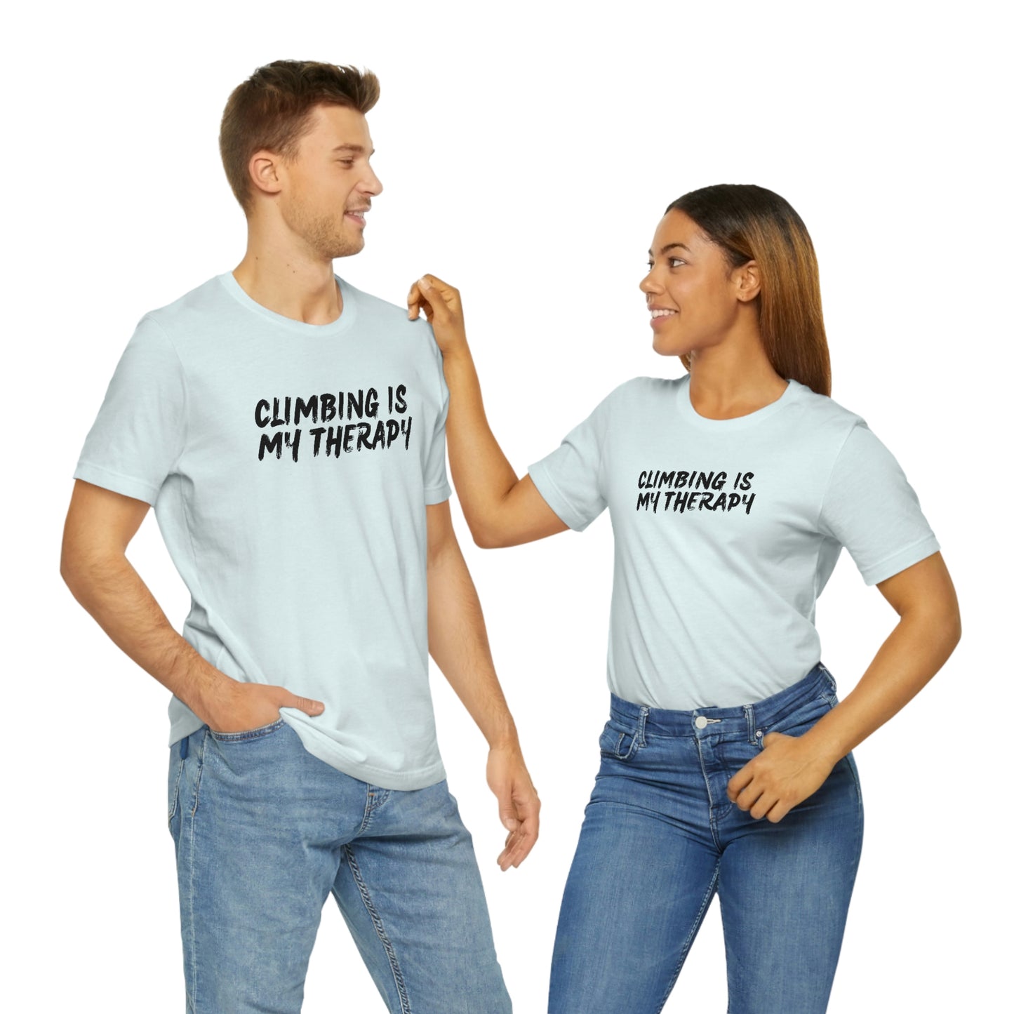 “Climbing is My Therapy” Tee