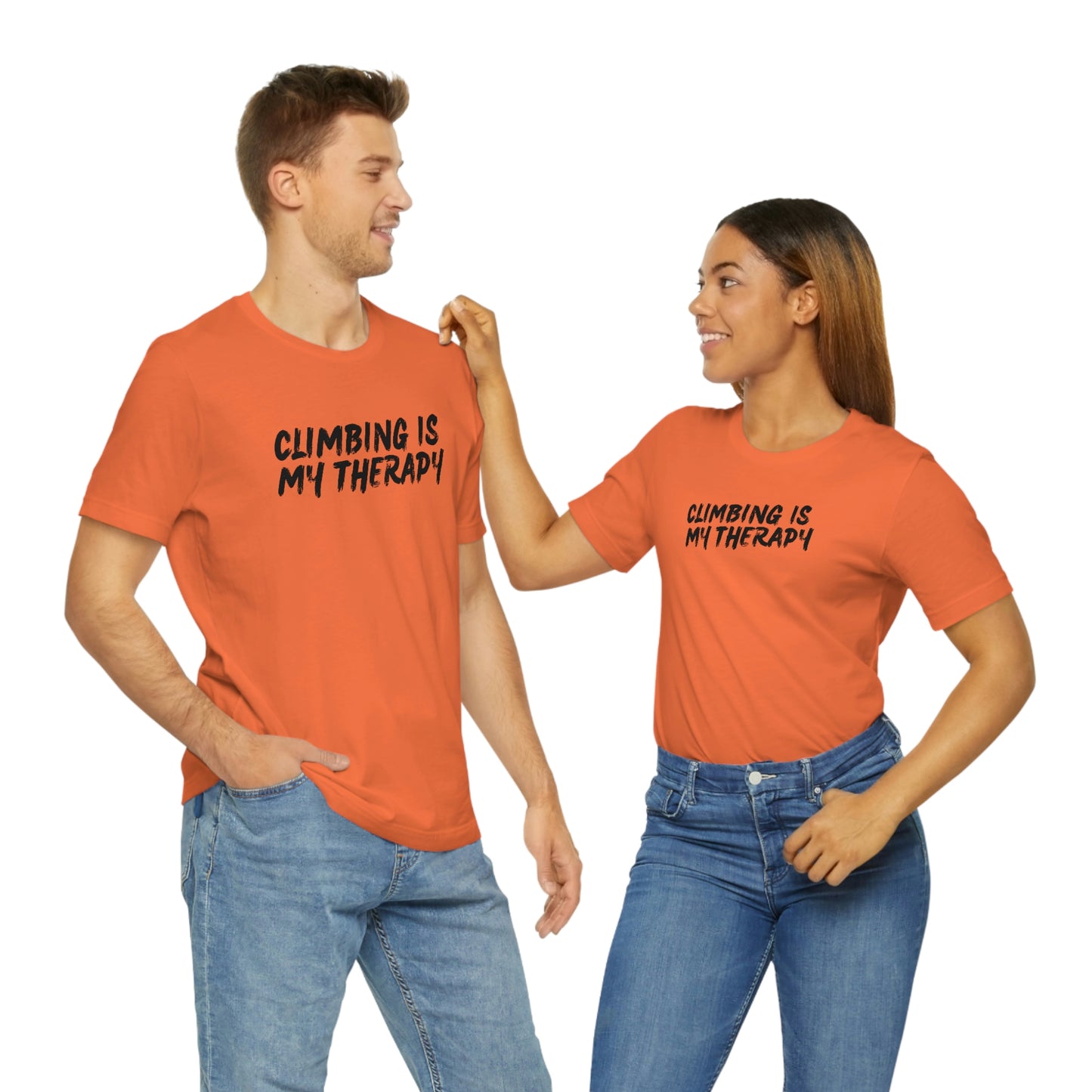 “Climbing is My Therapy” Tee