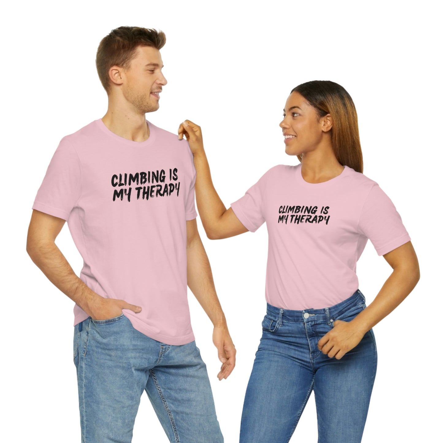 “Climbing is My Therapy” Tee
