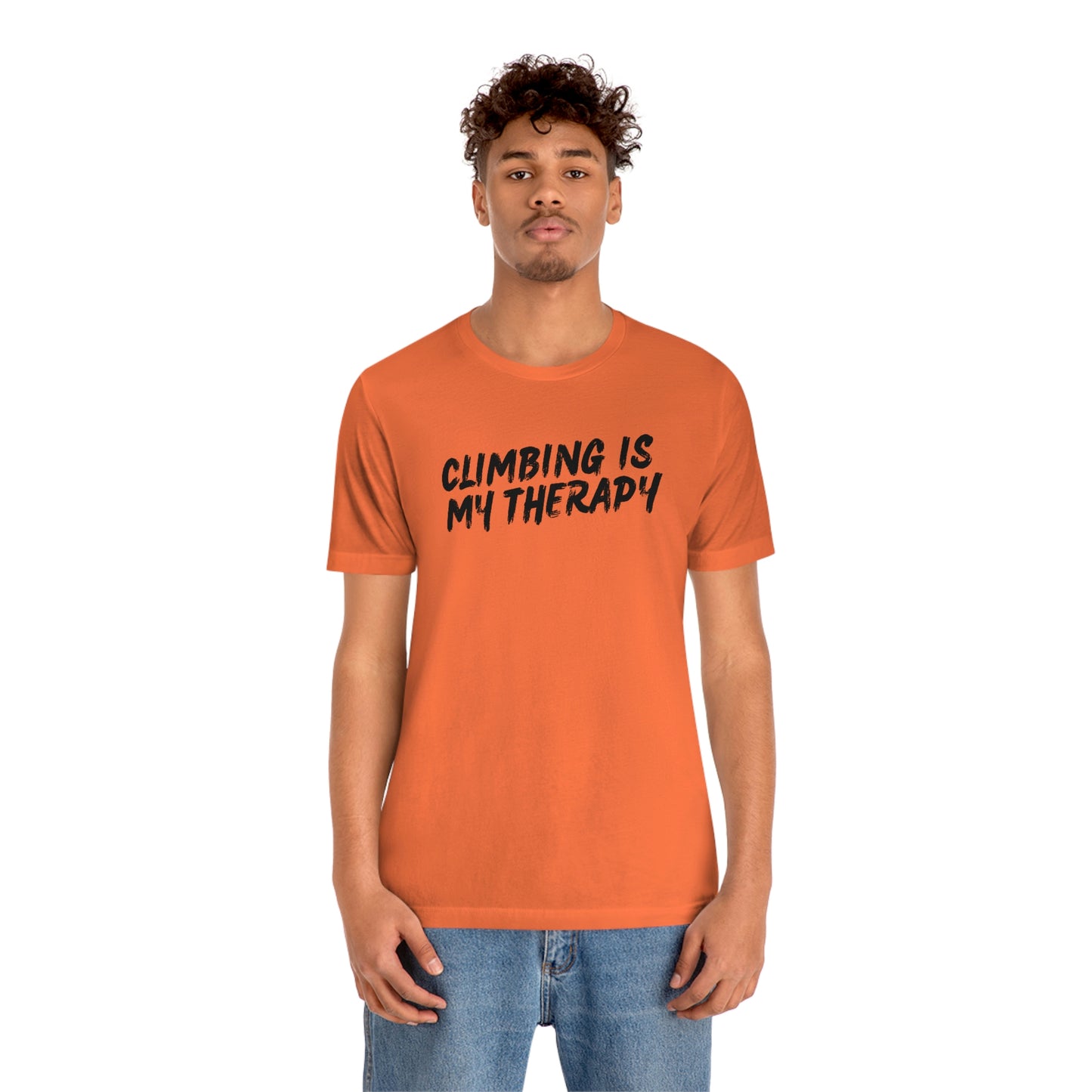 “Climbing is My Therapy” Tee
