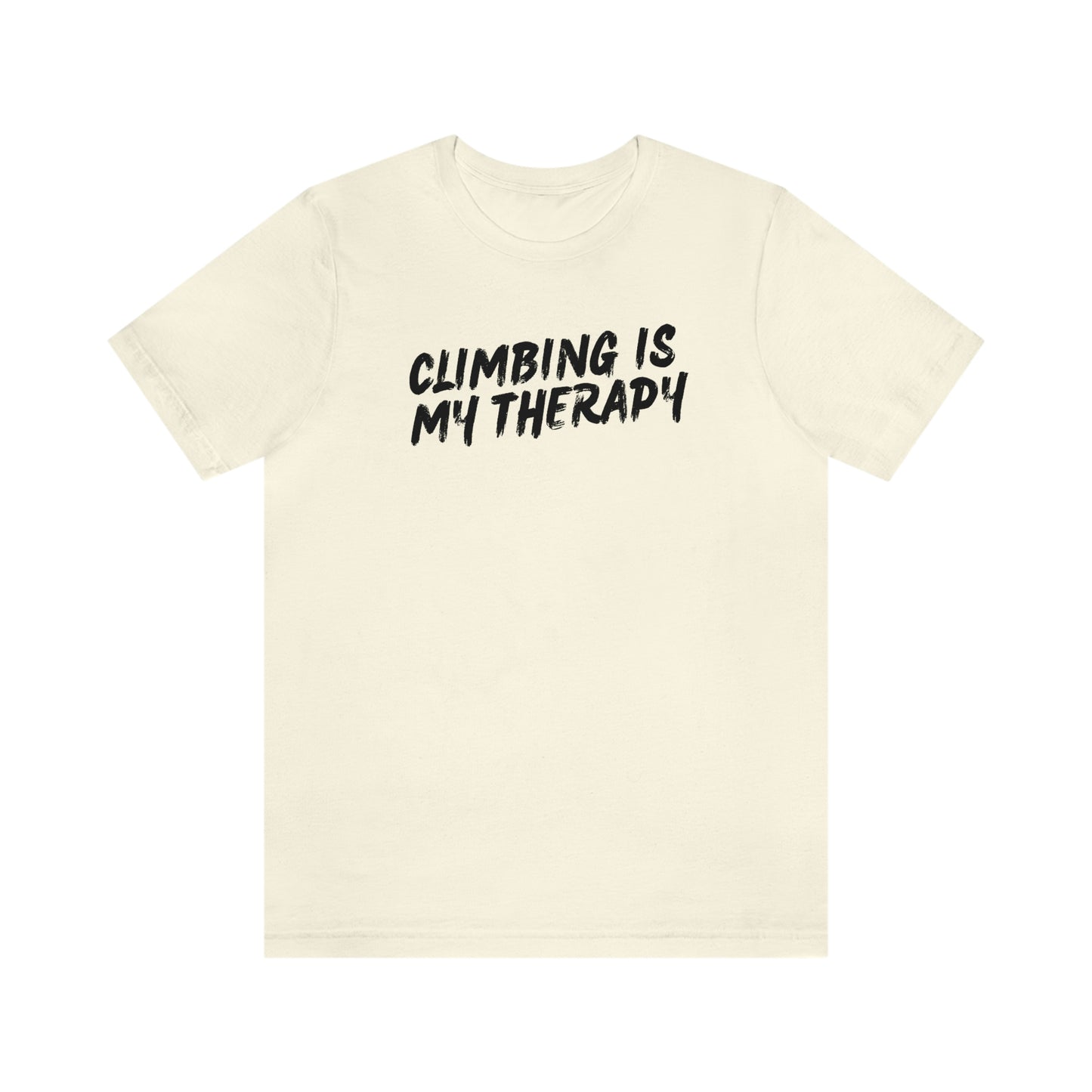 “Climbing is My Therapy” Tee