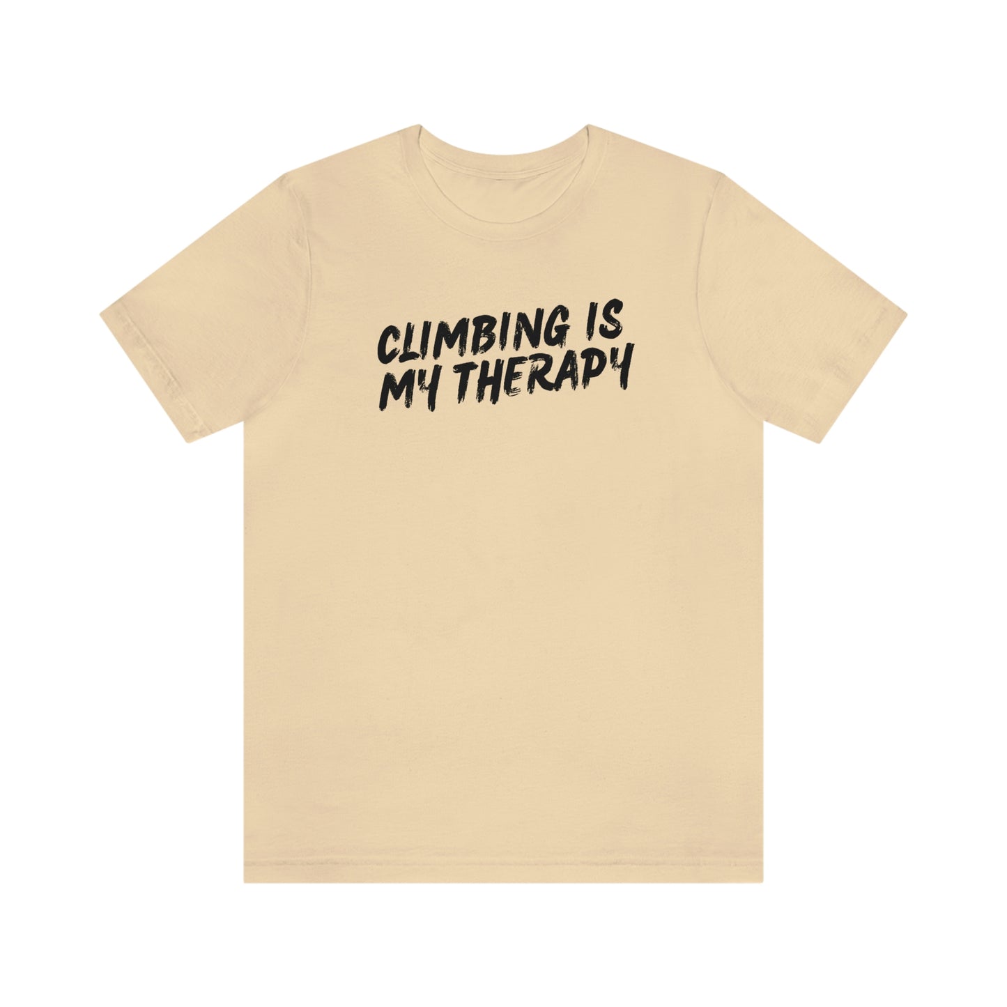 “Climbing is My Therapy” Tee