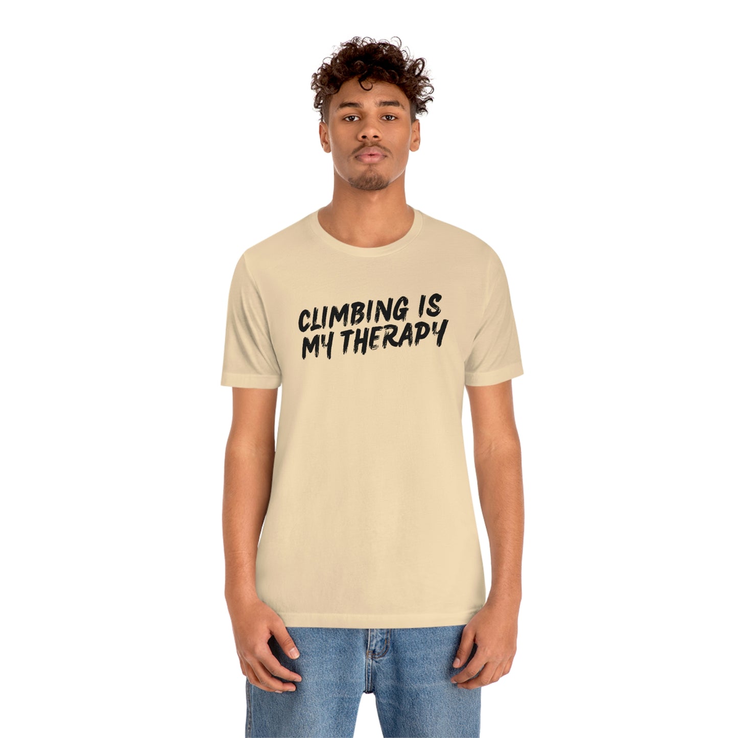 “Climbing is My Therapy” Tee