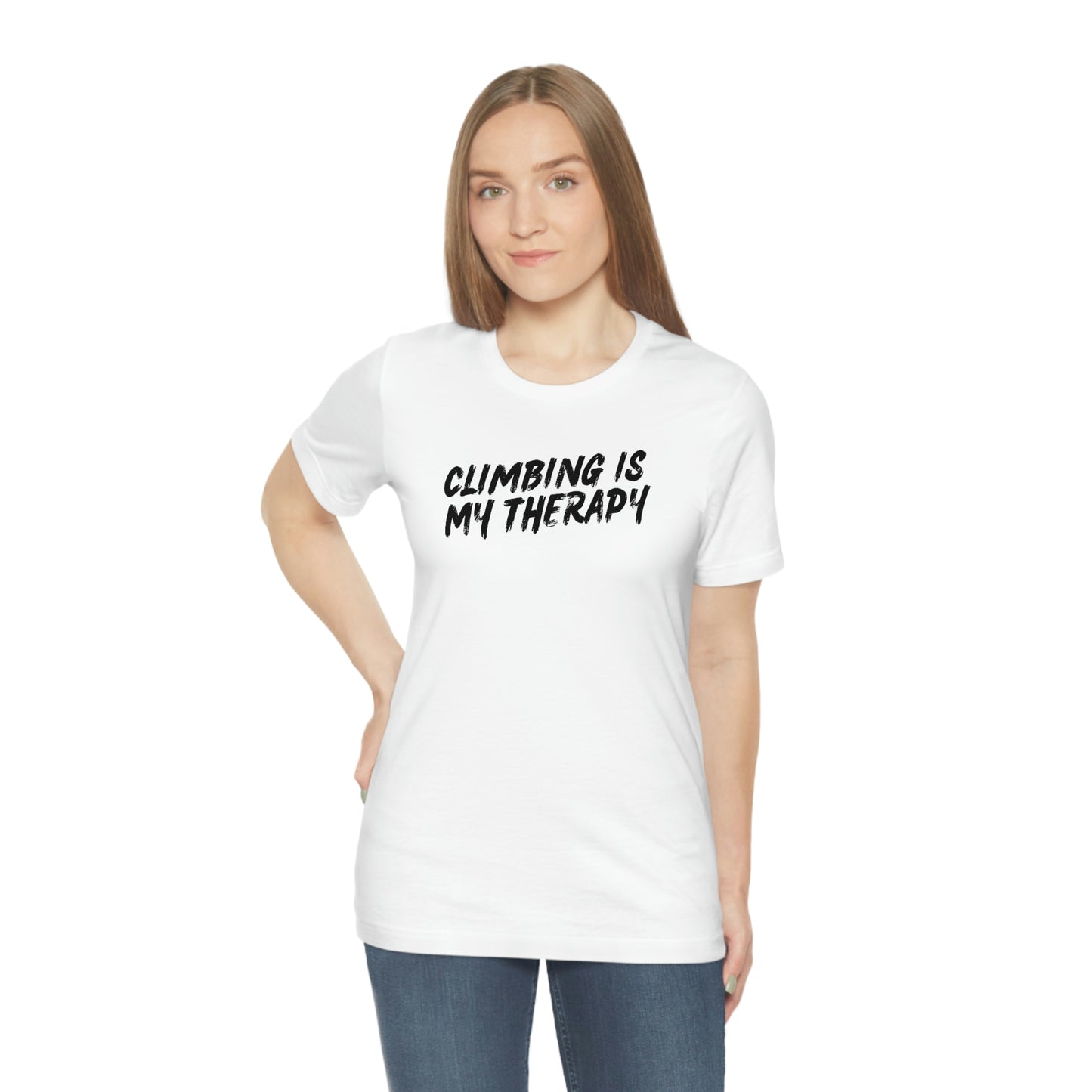 “Climbing is My Therapy” Tee