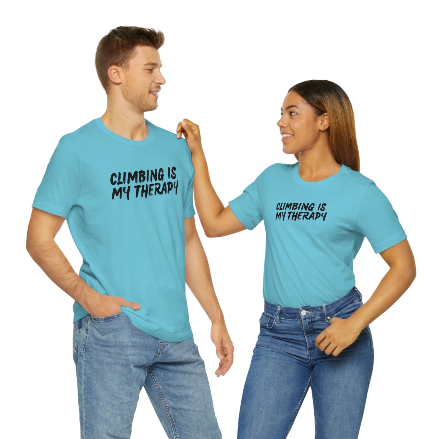 “Climbing is My Therapy” Tee