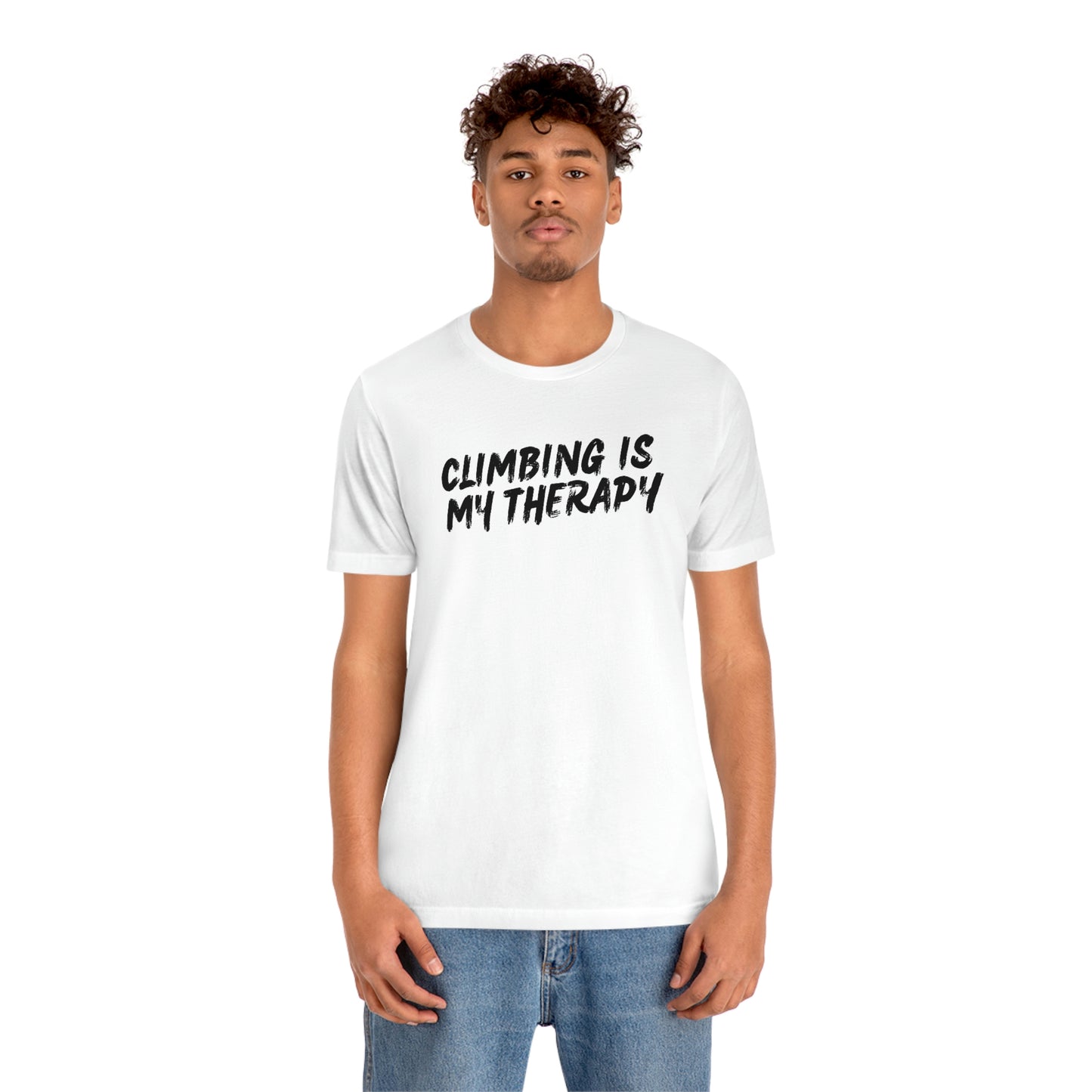 “Climbing is My Therapy” Tee