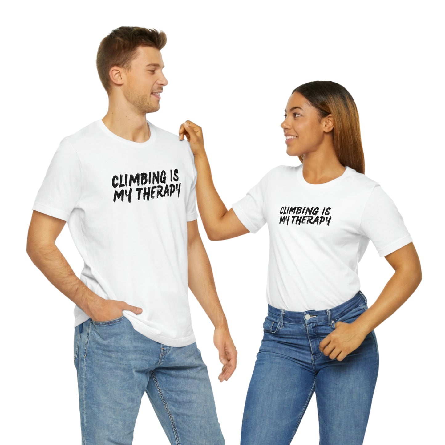 “Climbing is My Therapy” Tee