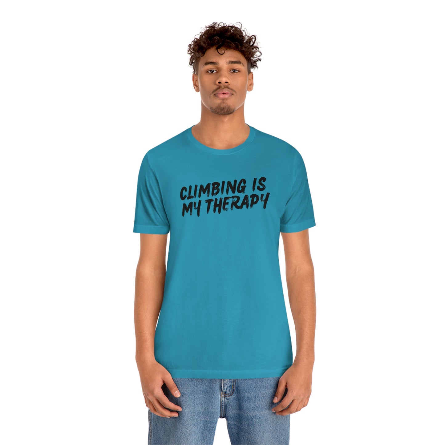 “Climbing is My Therapy” Tee