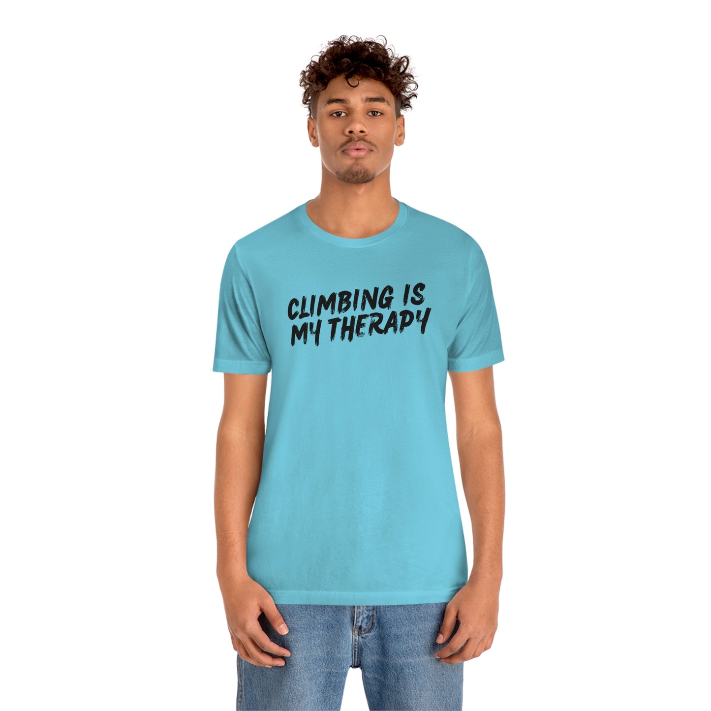 “Climbing is My Therapy” Tee