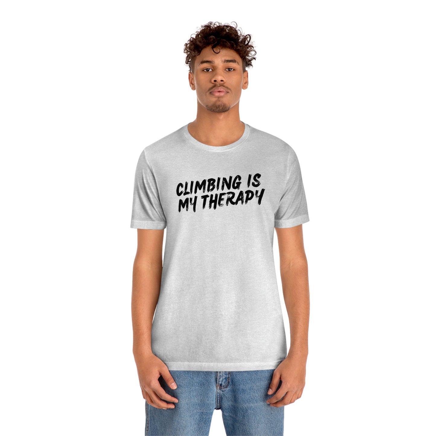 “Climbing is My Therapy” Tee