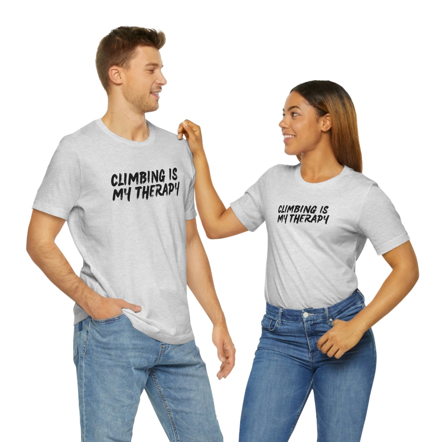 “Climbing is My Therapy” Tee
