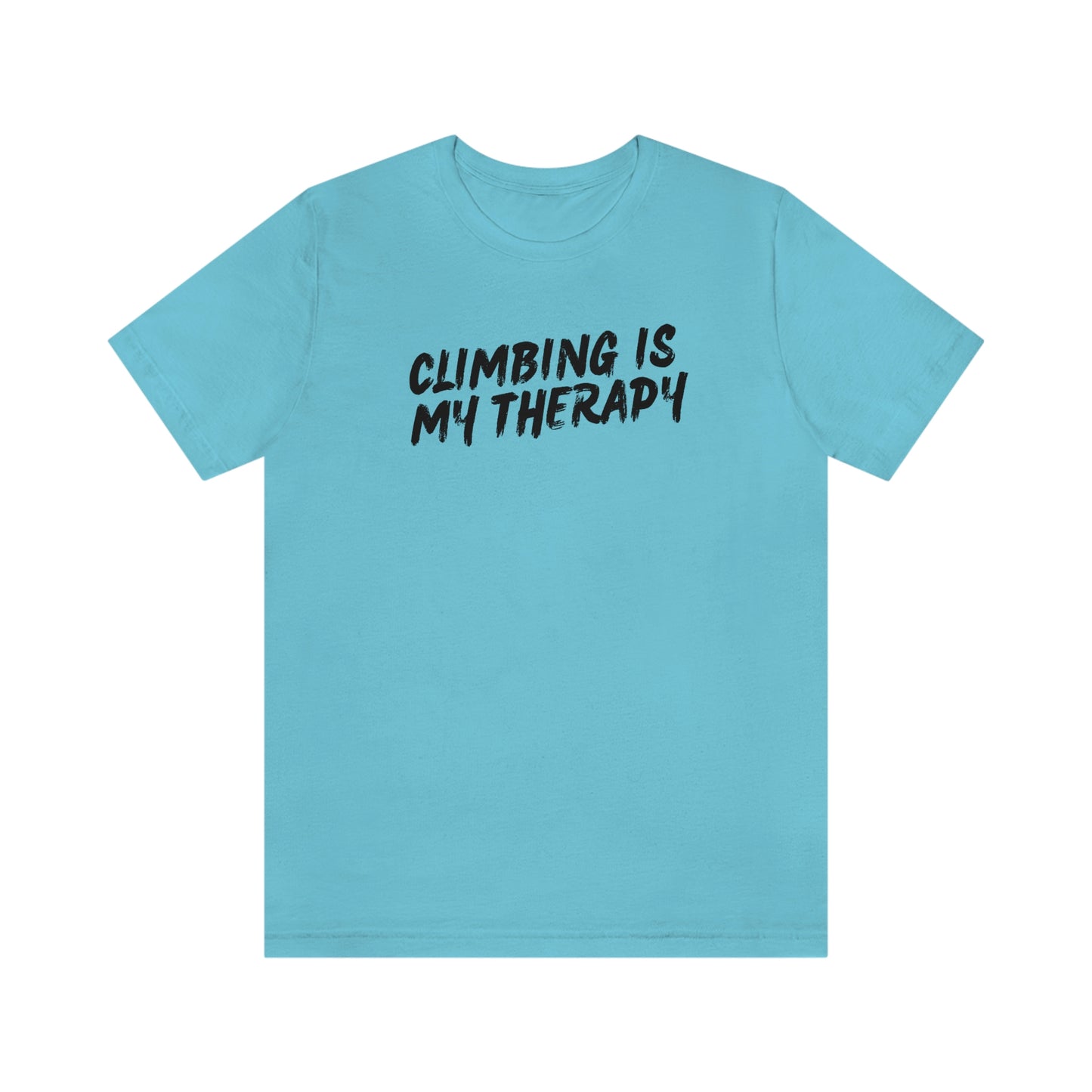 “Climbing is My Therapy” Tee