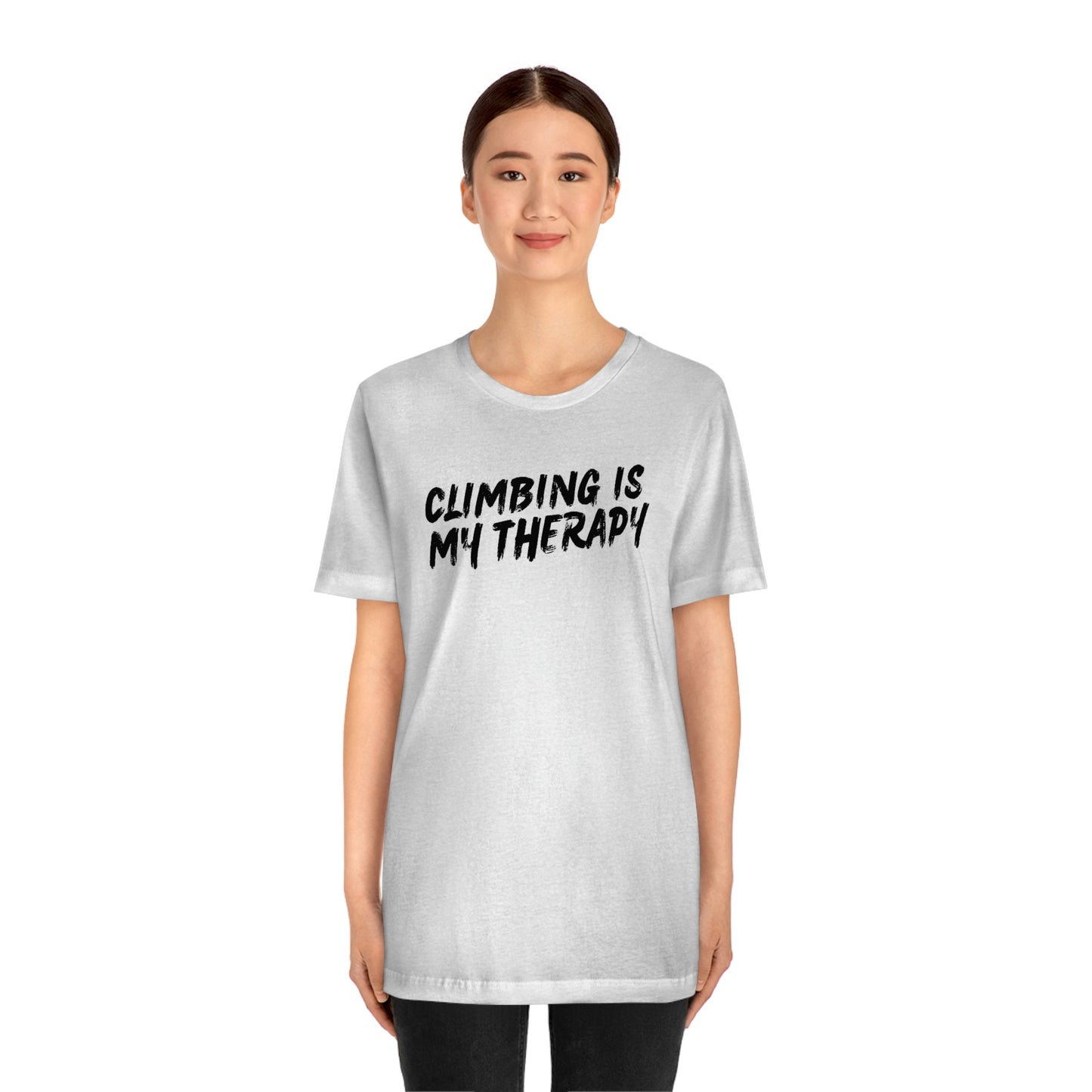 “Climbing is My Therapy” Tee