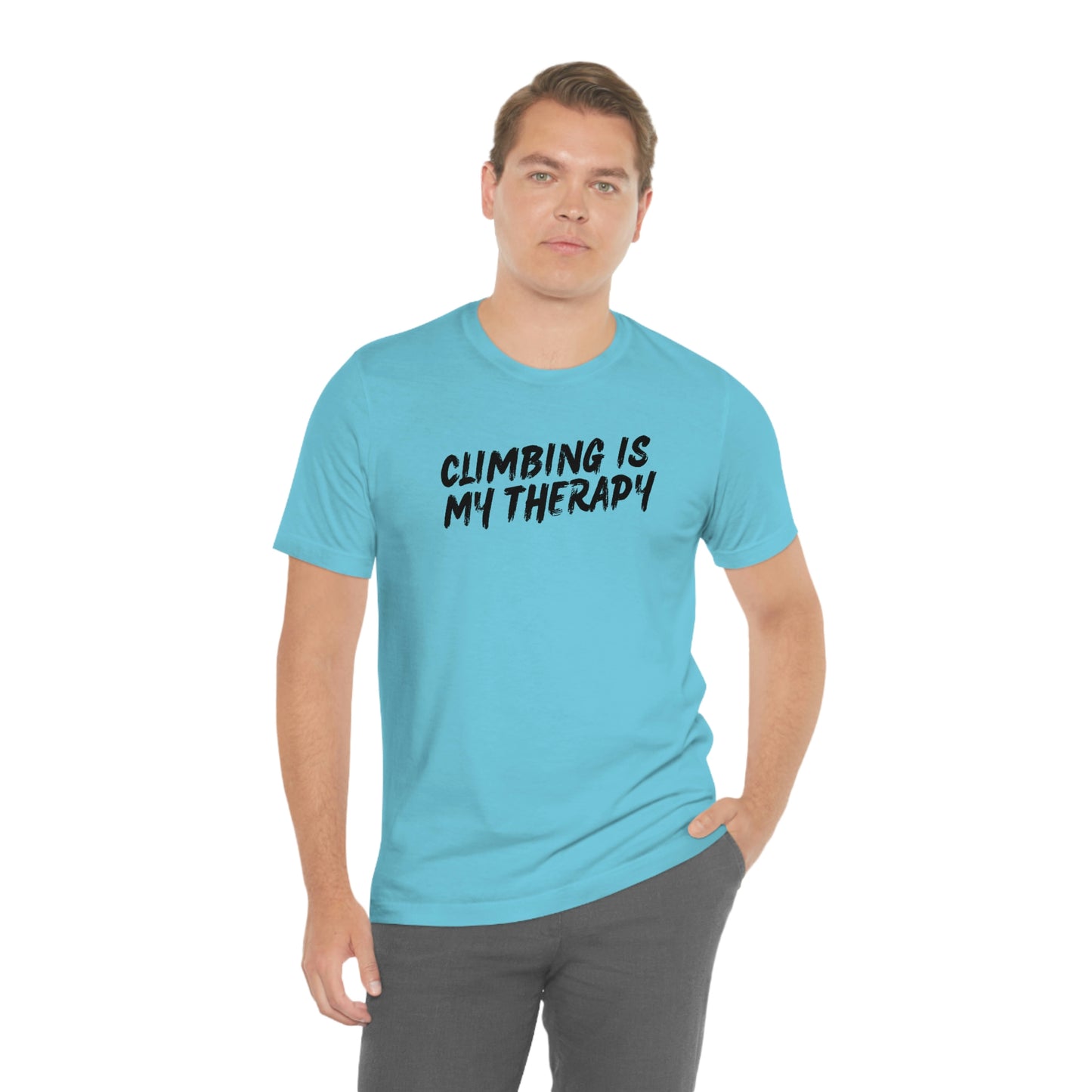 “Climbing is My Therapy” Tee