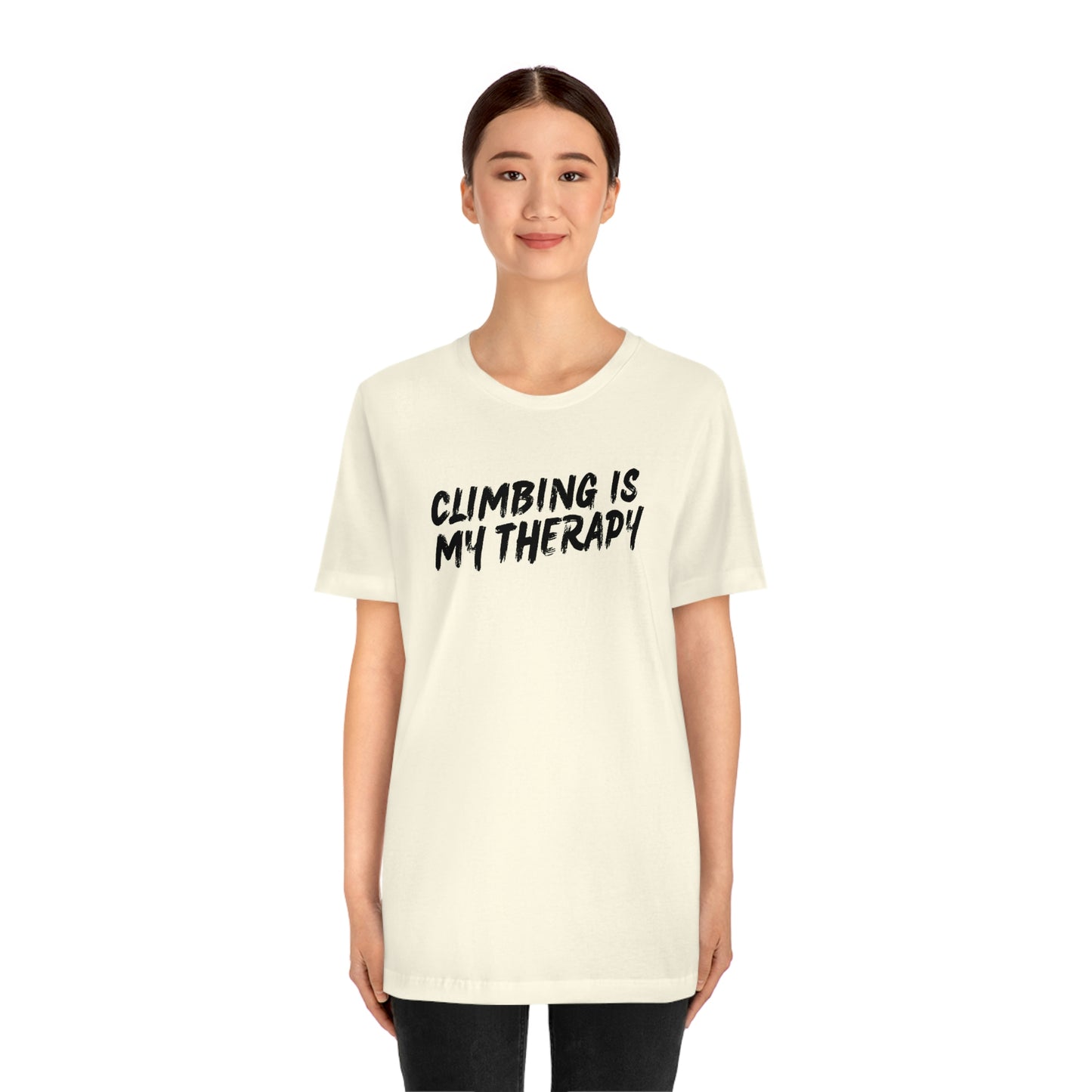 “Climbing is My Therapy” Tee