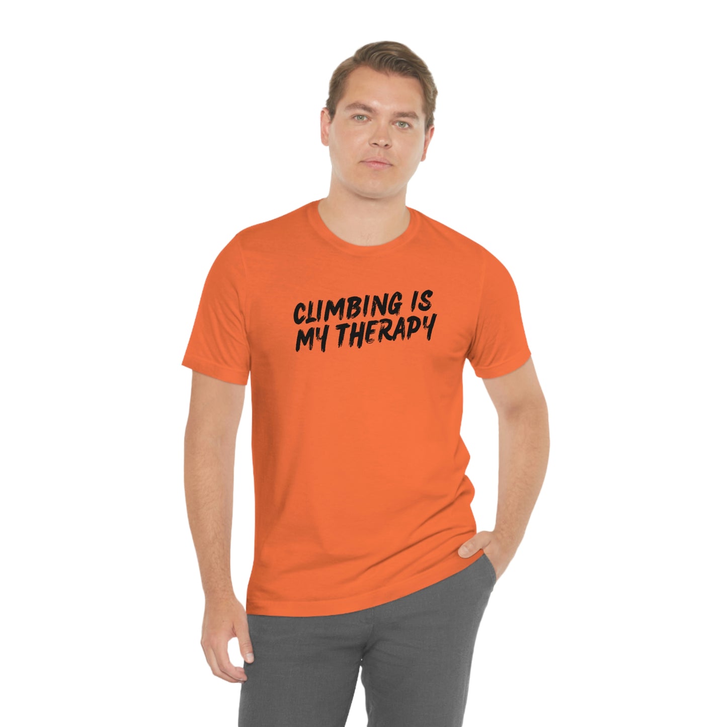 “Climbing is My Therapy” Tee