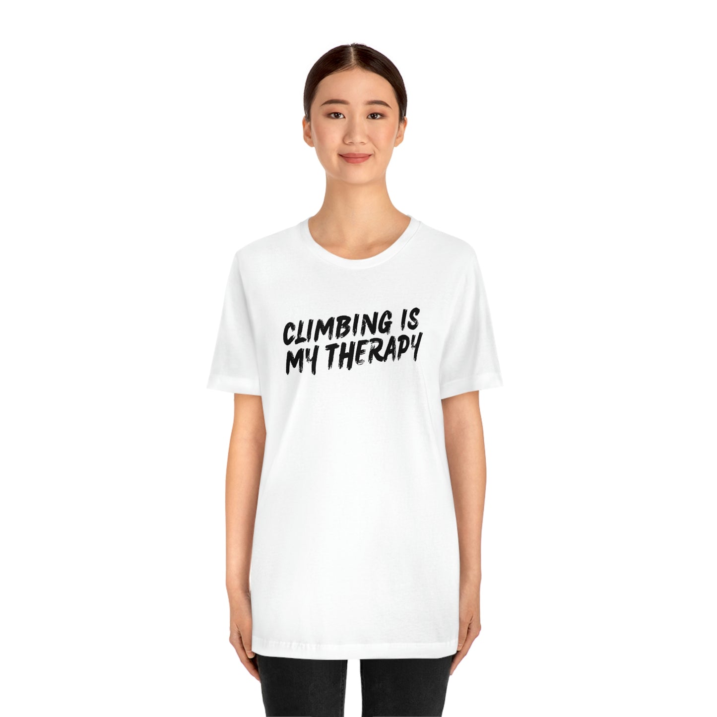 “Climbing is My Therapy” Tee
