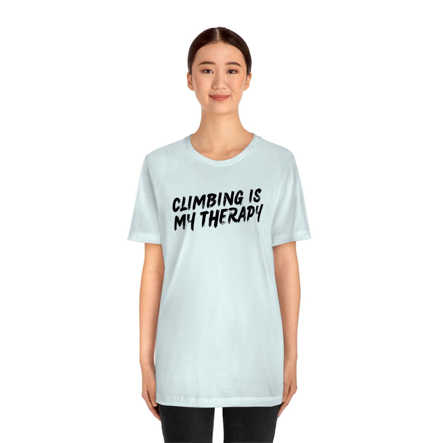 “Climbing is My Therapy” Tee