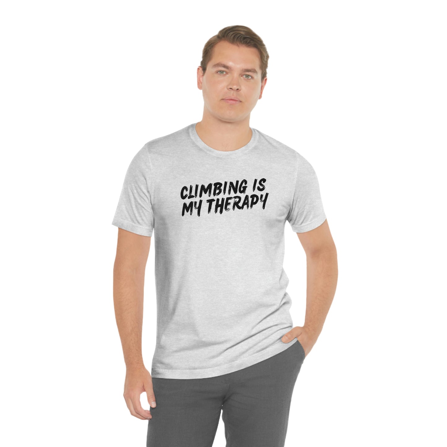“Climbing is My Therapy” Tee