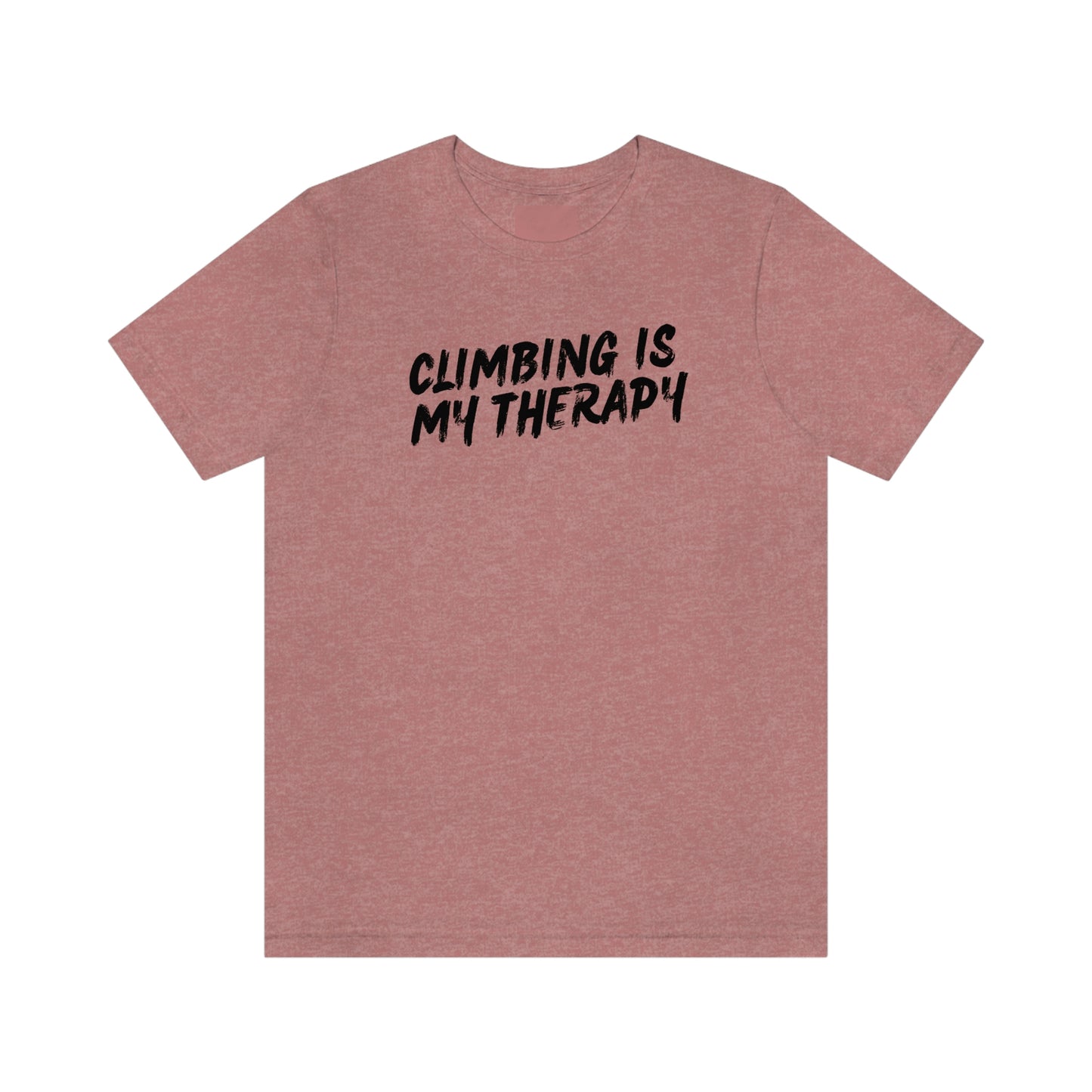 “Climbing is My Therapy” Tee