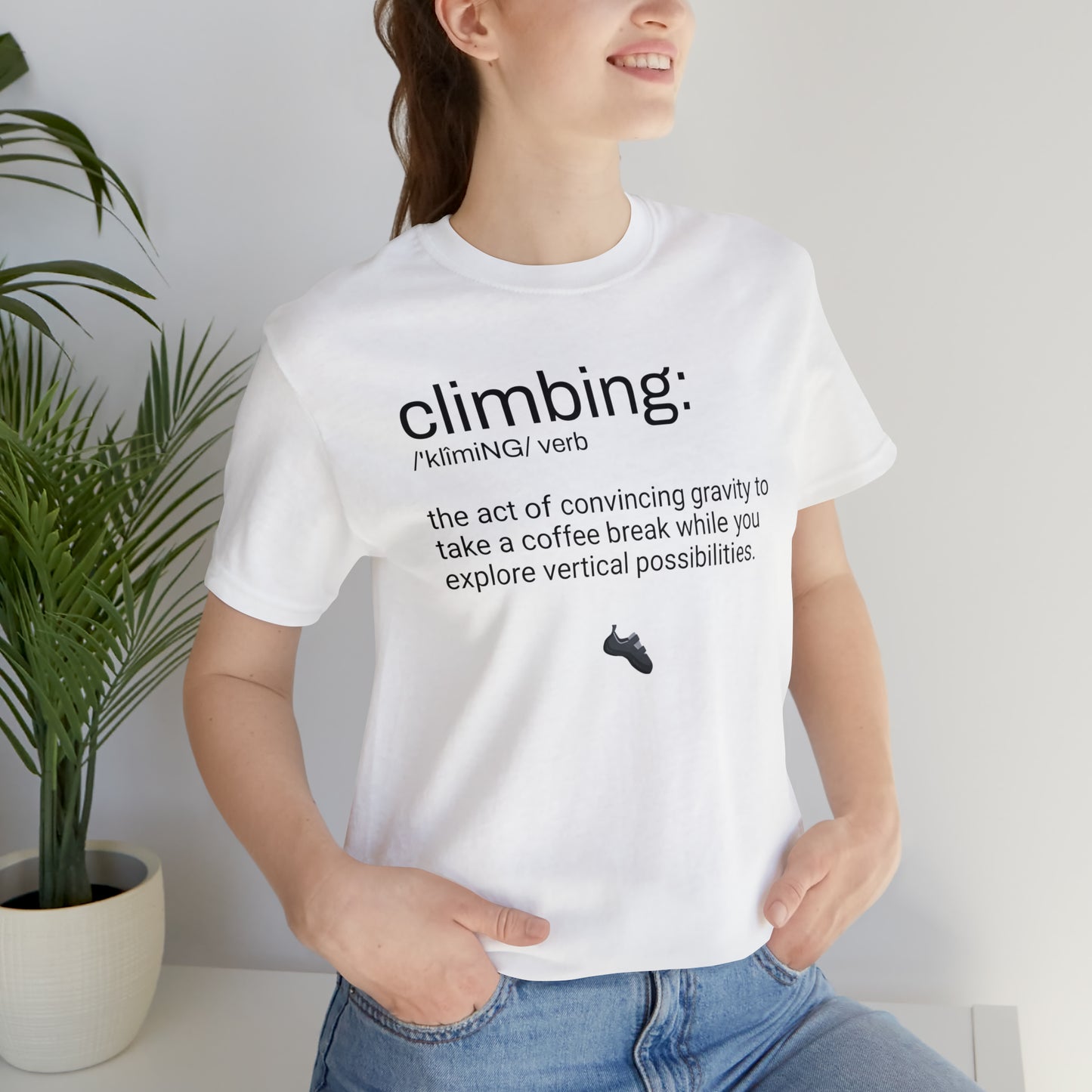 ‘Define Climb’ Short Sleeve Tee