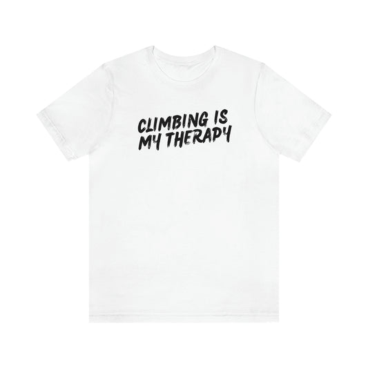 “Climbing is My Therapy” Tee